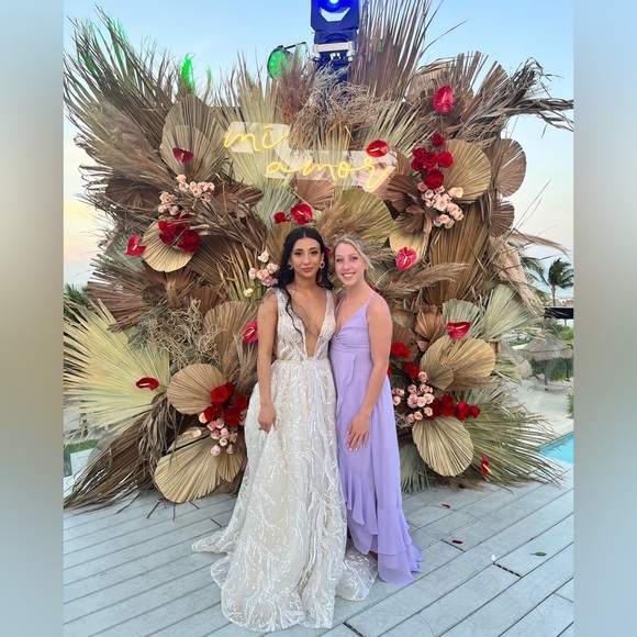 Pink Lily Wedding Guest Dress - Picture 5 of 5